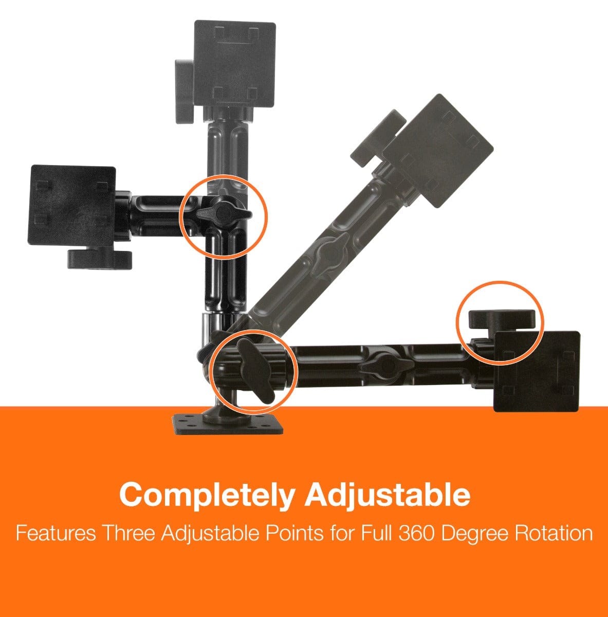iBOLT Tablet Holder 7-10 Inch Universal Tablet TabDock Fixed Mount Pro 360 - product image 2 of 5