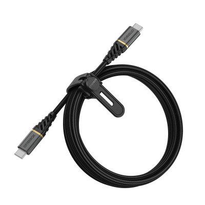OtterBox Charge & Sync USB-C to USB-C Premium Pro Power Delivery Cable 6ft - Ghostly Past White - product image 1 of 5