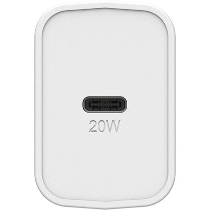 OtterBox Wall Charger 1 Port 20W USB-C Fast Charge Rugged  - White - product image 2 of 5