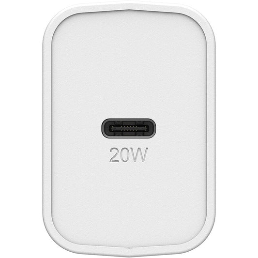 OtterBox Wall Charger 1 Port 20W USB-C Fast Charge Rugged  - White - product image 2 of 5