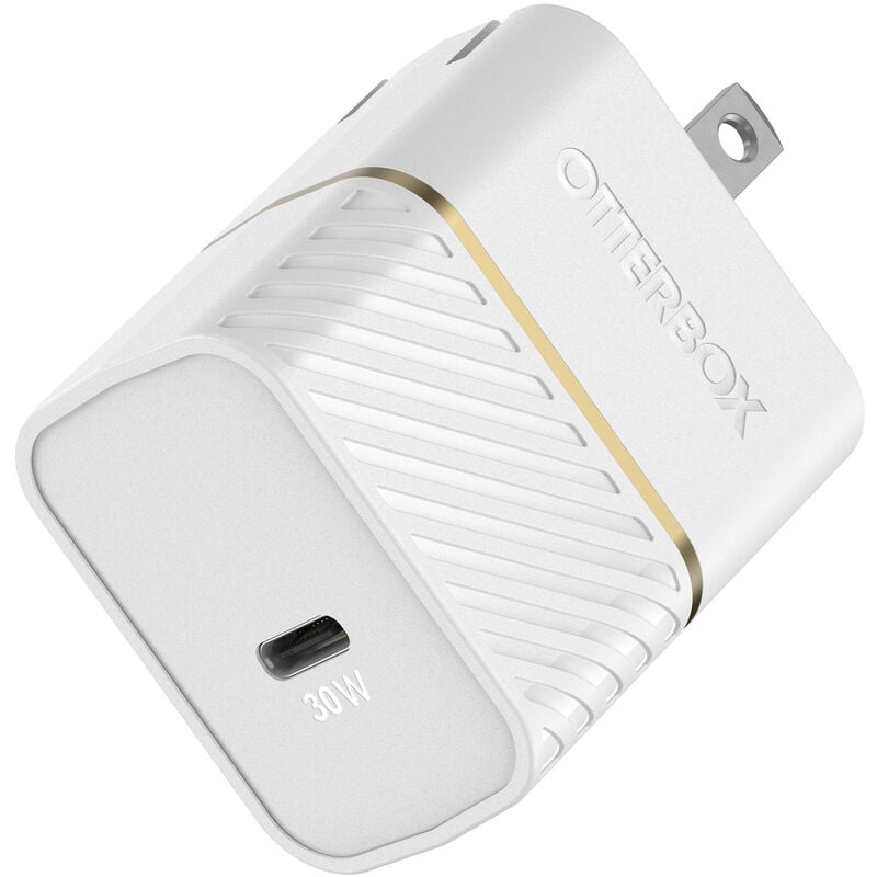 OtterBox Wall Charger 1 Port 30W GaN USB-C Fast Charge Rugged - Black - product image 1 of 5