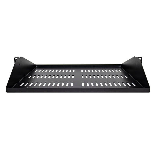 StarTech StarTech Server 2-Post Network Rack Shelf 2U 19In Cantilever Tray Rackmount Shelf - Black (UPC: 650308875020)