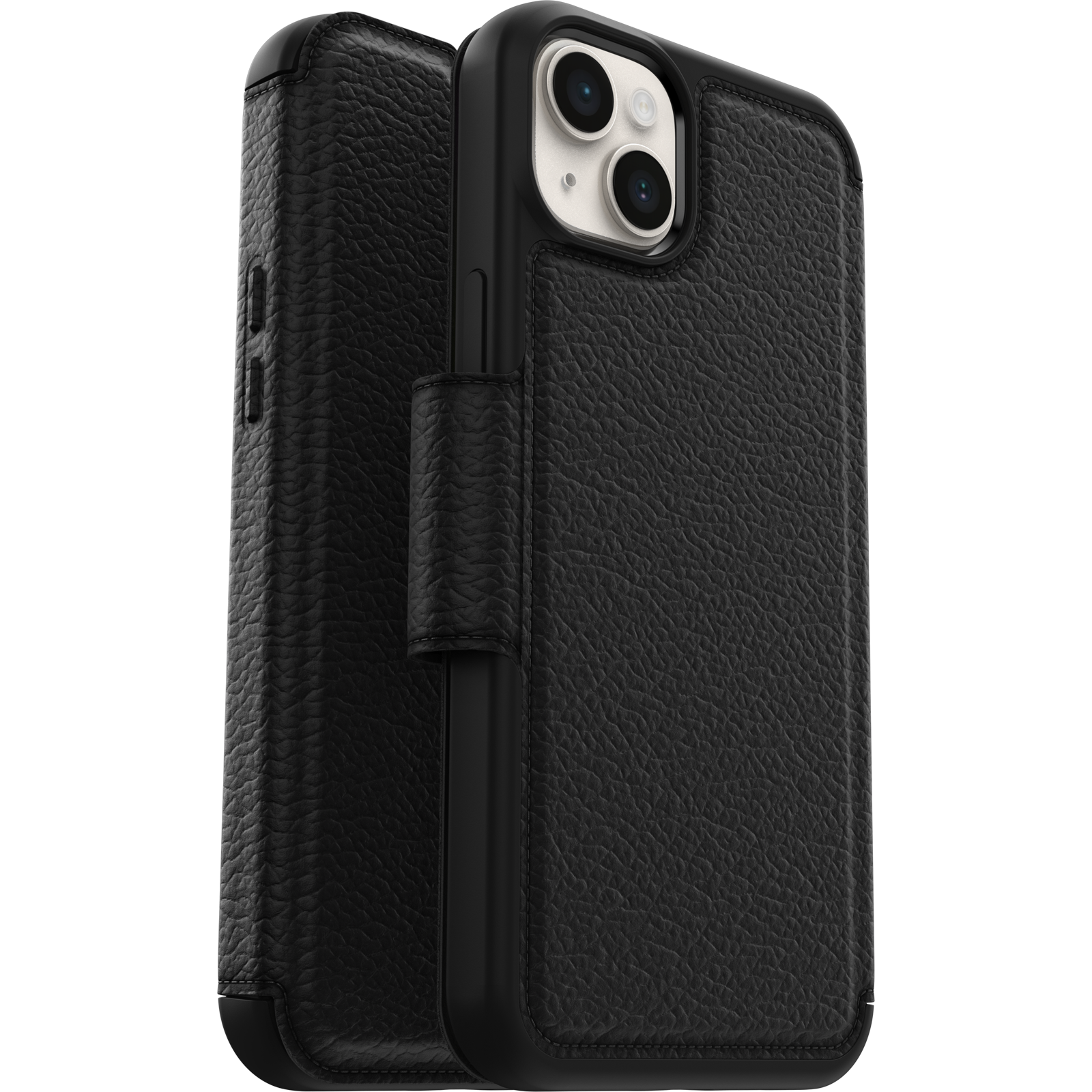 Otterbox OtterBox iPhone 14+ Strada Folio Case - Shadow Black (SKU: 52403) – Image 2