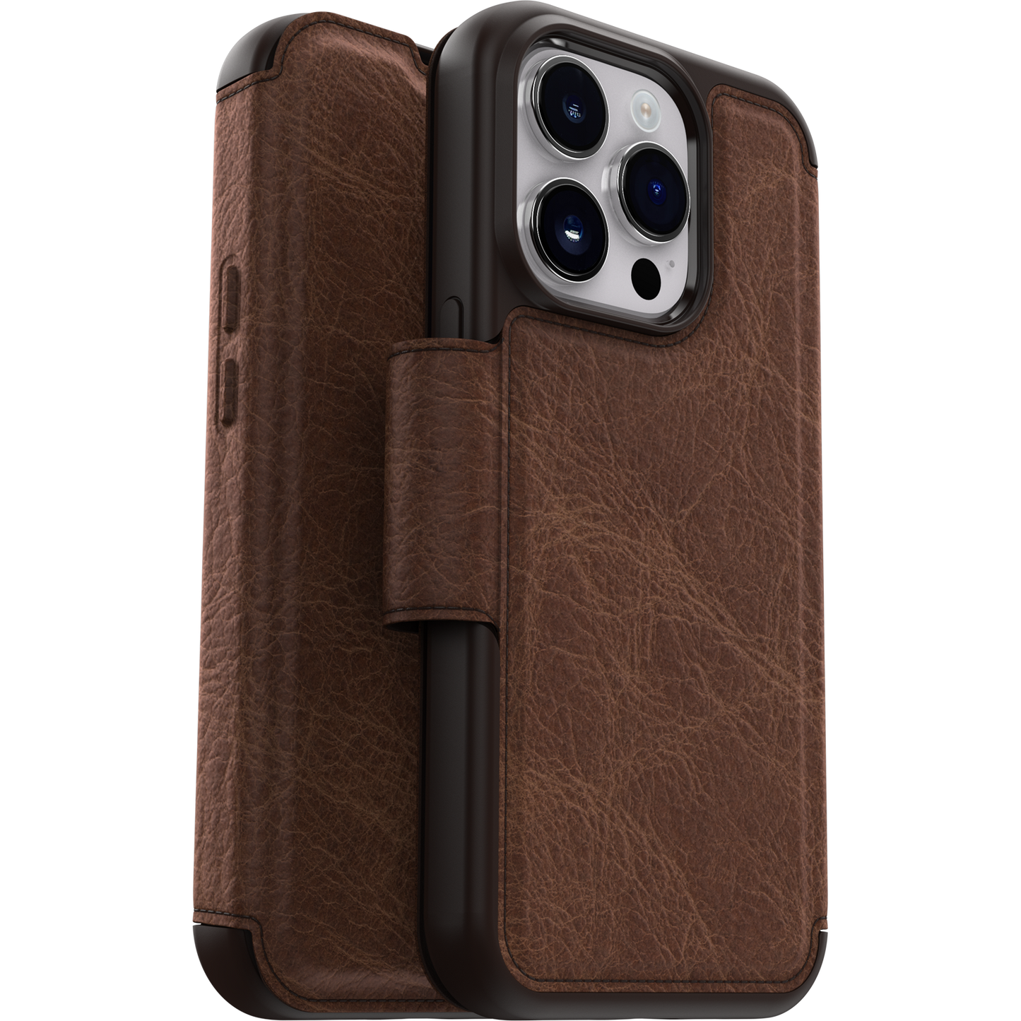 Otterbox OtterBox iPhone 14 Pro Strada Folio Case Espresso Brown (SKU: 52385) – Image 2