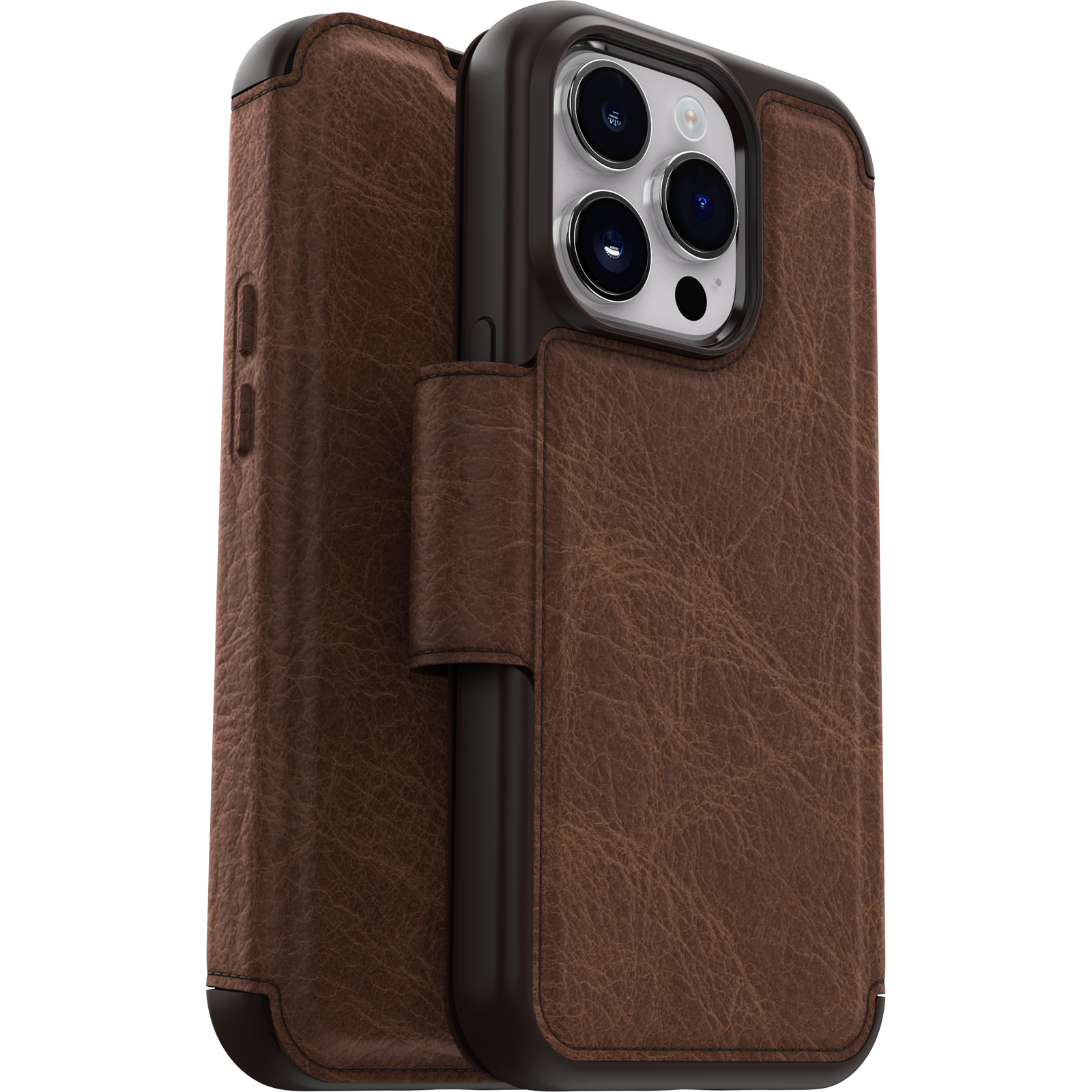 Otterbox OtterBox iPhone 14 Pro Strada Folio Case Espresso Brown (SKU: 52385) – Image 2