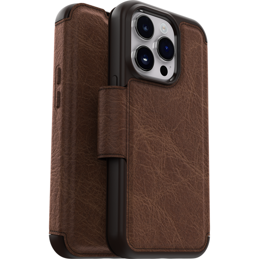 Otterbox OtterBox iPhone 14 Pro Strada Folio Case Espresso Brown (SKU: 52385) – Image 2