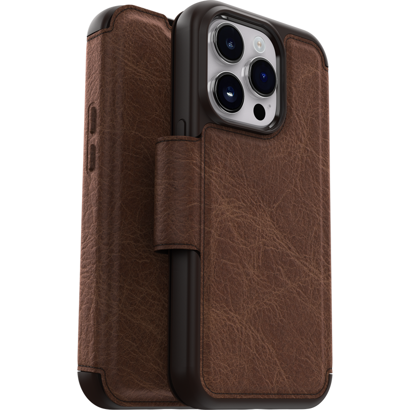 Otterbox OtterBox iPhone 14 Pro Strada Folio Case Espresso Brown (SKU: 52385)
