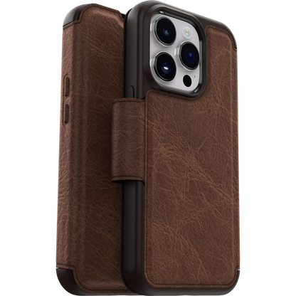 Otterbox OtterBox iPhone 14 Pro Strada Folio Case Espresso Brown (SKU: 52385)