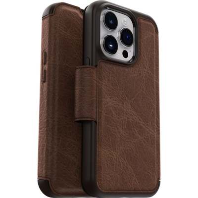 OtterBox iPhone 14 Pro Strada Folio Case Espresso Brown - product image 3 of 5