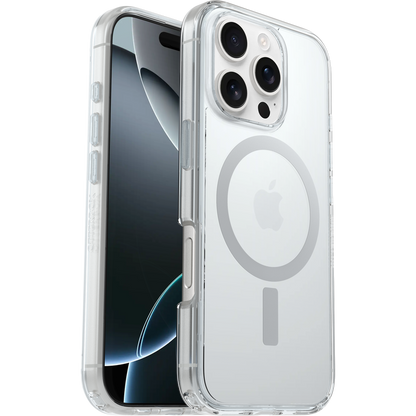 OtterBox iPhone 16 Pro Symmetry Case MagSafe - Clear Stardust 3.0 - product image 1 of 5