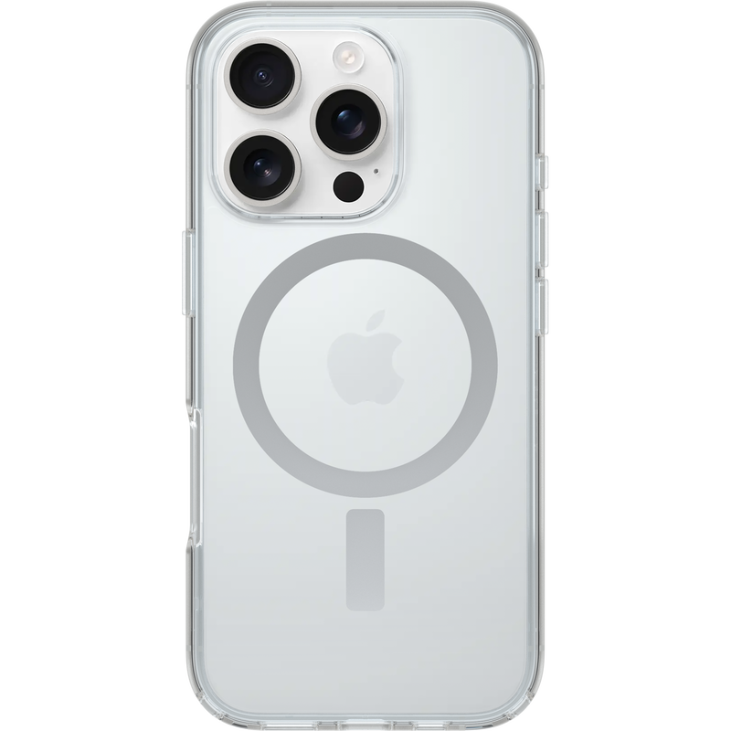 OtterBox iPhone 16 Pro Symmetry Case MagSafe - Clear Stardust 3.0 - product image 2 of 5