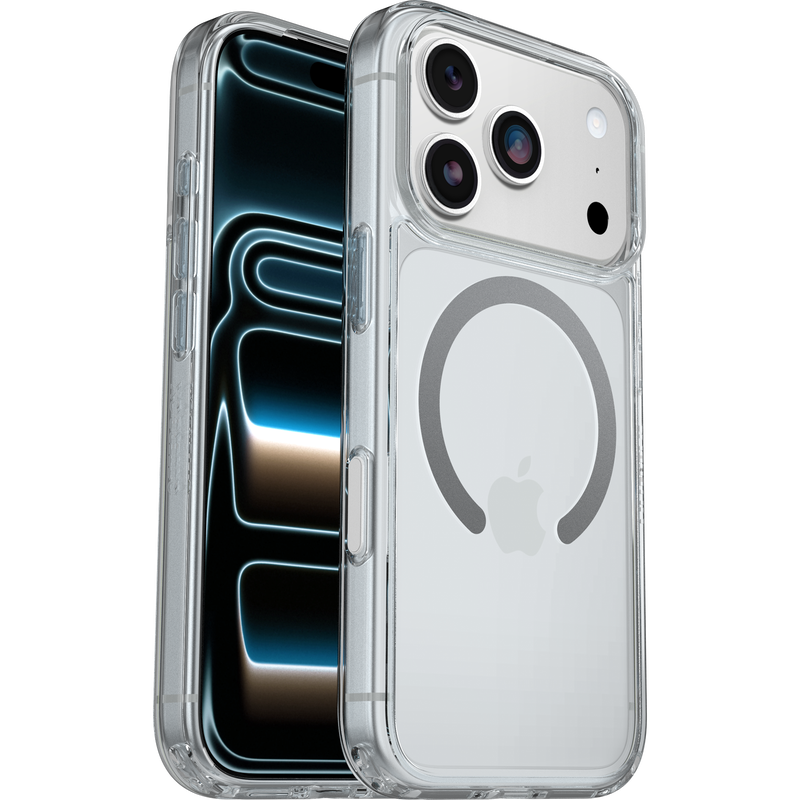 OtterBox iPhone 17 Pro Symmetry Clear with MagSafe + Camera Control Case - Black Mist - product image 1 of 5