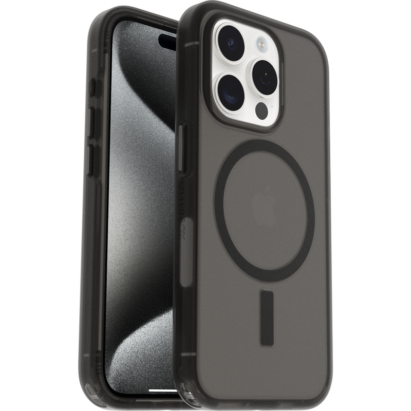 OtterBox iPhone 15 Pro Symmetry Case Soft Touch - Dark Echo - product image 1 of 5