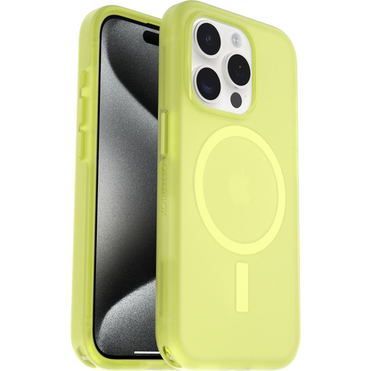 Otterbox OtterBox iPhone 15 Pro Symmetry Case Soft Touch - Lemon Pucker (SKU: 52980) – Image 2