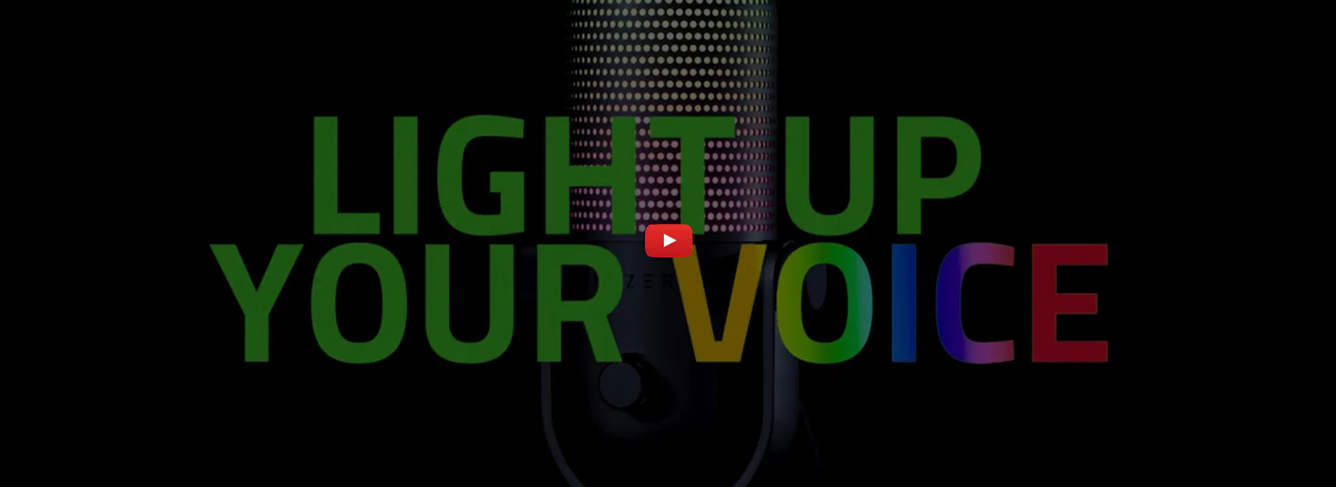 Razer Gaming Microphone Seiren V3 Chroma Supercardioid Condenser Mic Multi-Function Tap to Mute Sensor Game Reactive Lighting - Black - product image 3 of 5